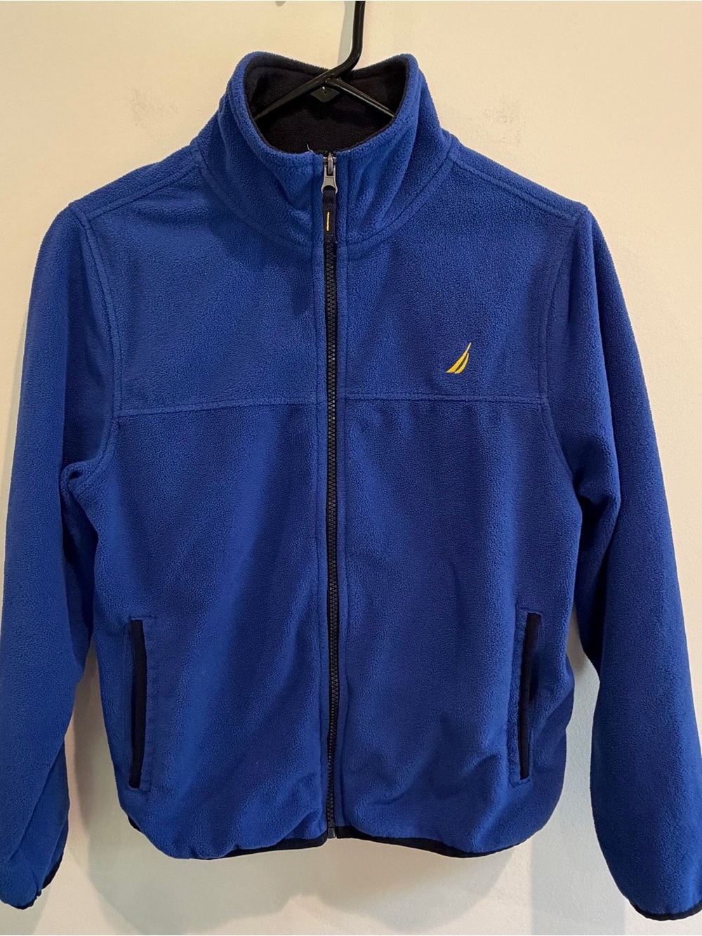 Nautica full zip jacket boys size M 10-12